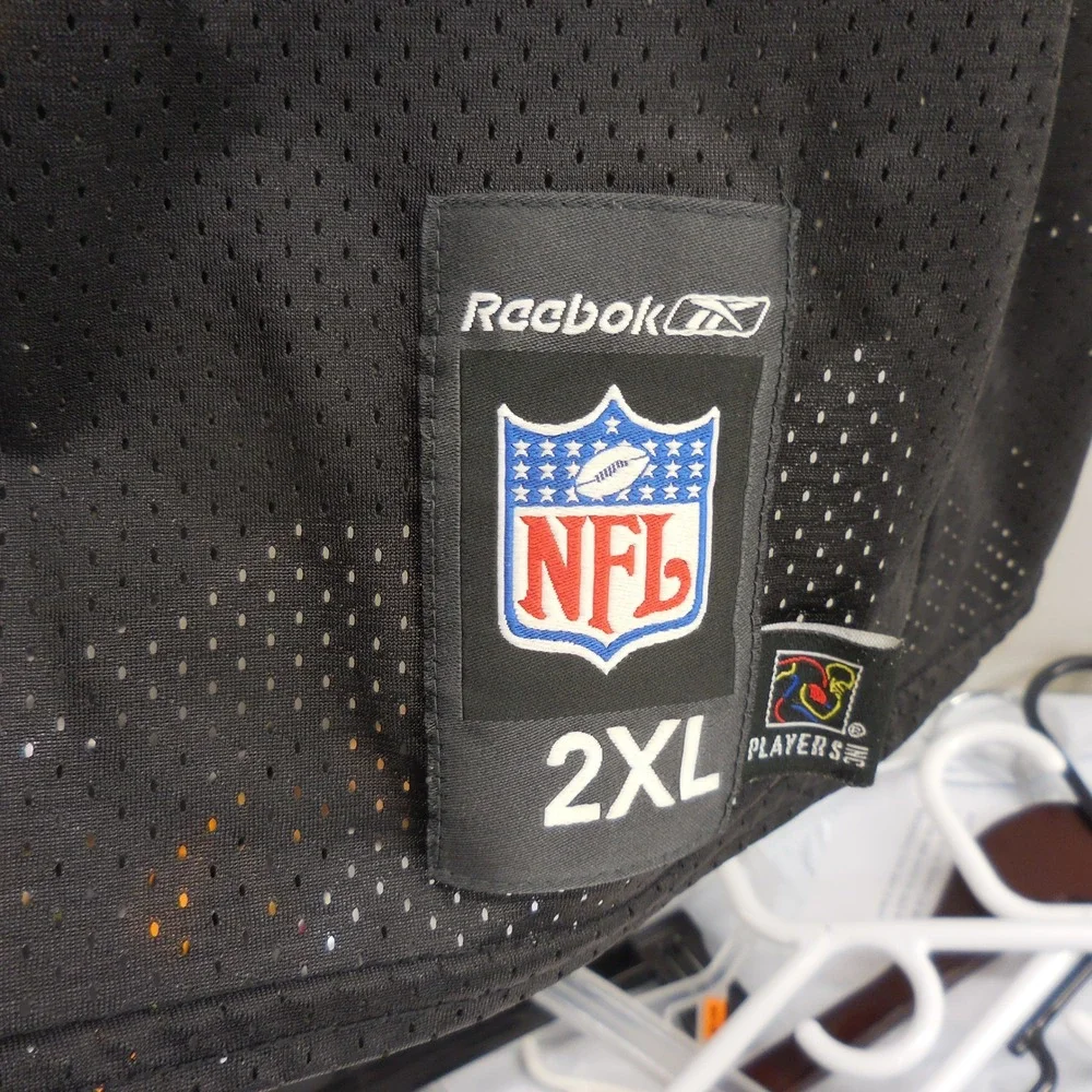 Reebok NFL‎ Pittsburgh Steelers Troy Polamalu 43 Jersey Mens 2XL Black Mesh